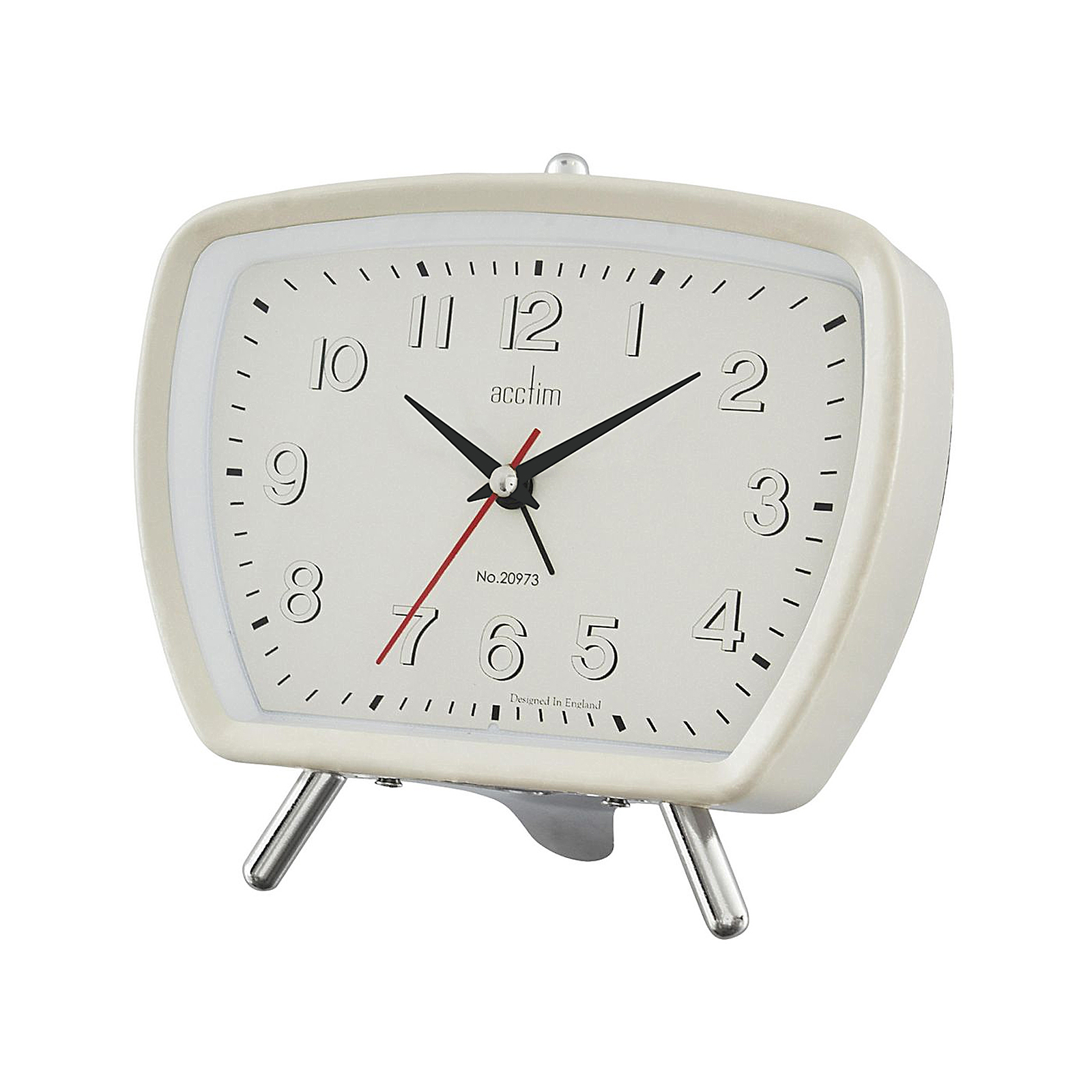 Wholesale Acctim Tolworth Cream Retro Alarm Clock 15182 CK