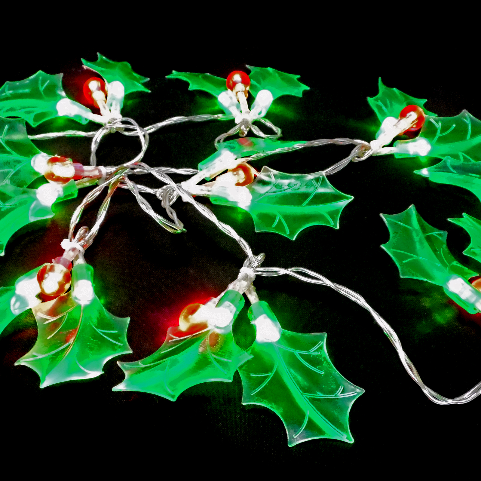 Wholesale 60 Bulb LED Holly Berry Lights CK Electricals Manchester UK