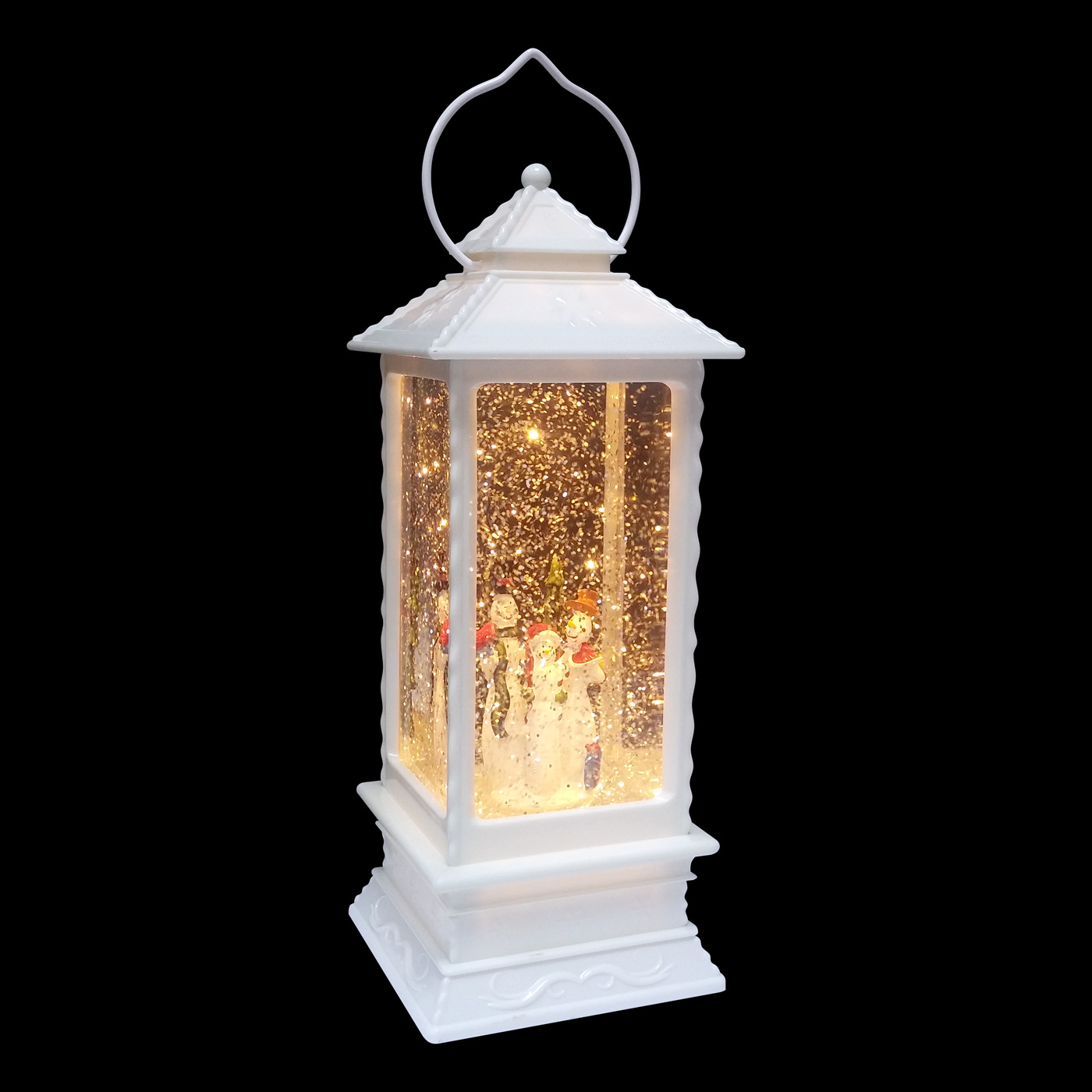 Wholesale LED Water & Glitter Snowman Lantern CK Electricals