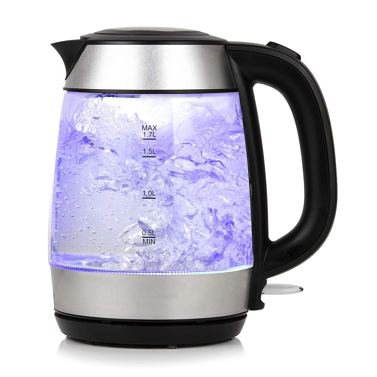 Wholesale Status Portland 1.7L Glass & Stainless Steel Kettle ST125