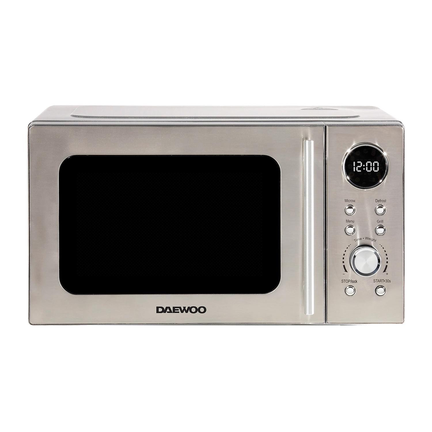 Daewoo 20L 700W Silver Microwave SDA2071