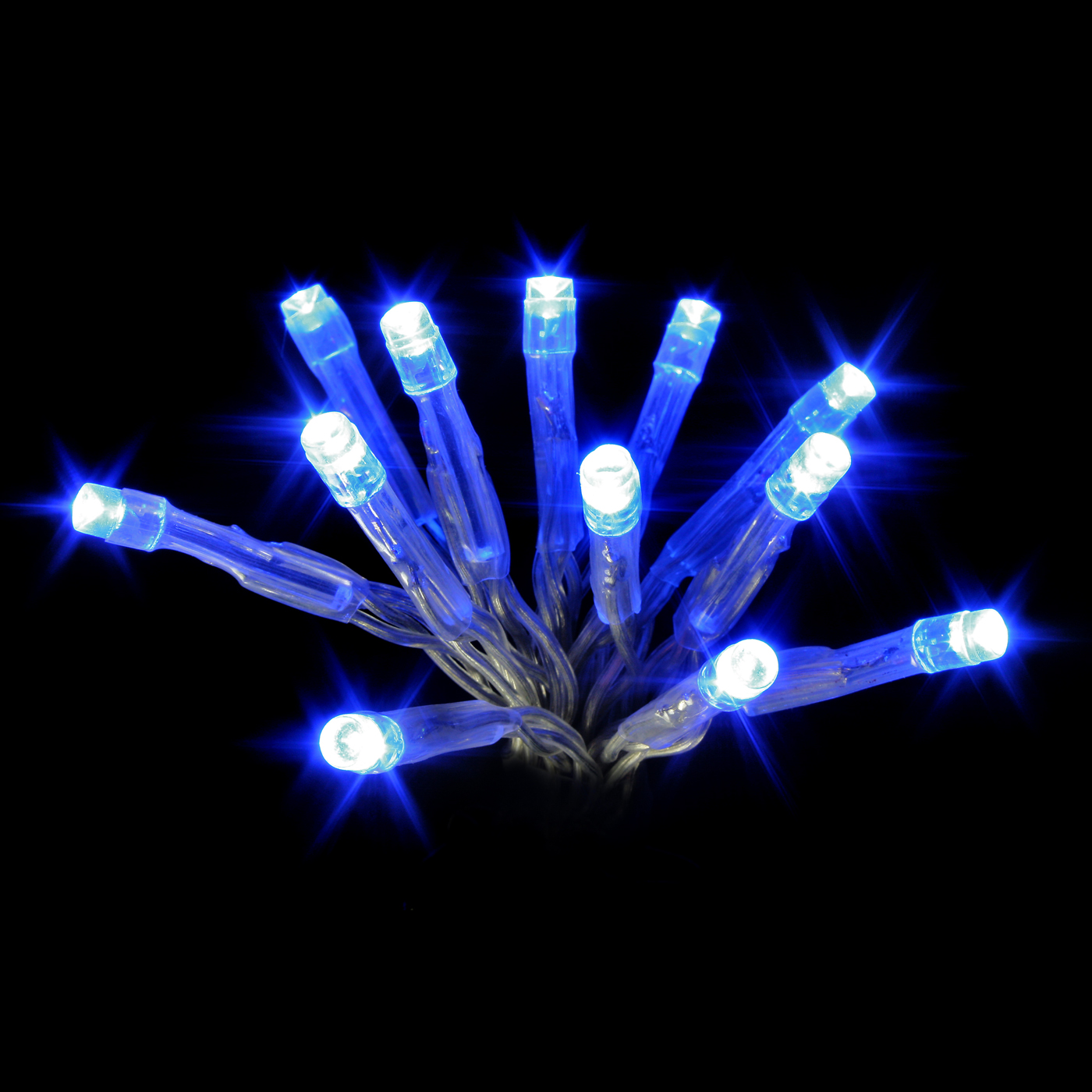 Wholesale 20 Bulb Battery Blue LED Light CK Electricals Manchester UK