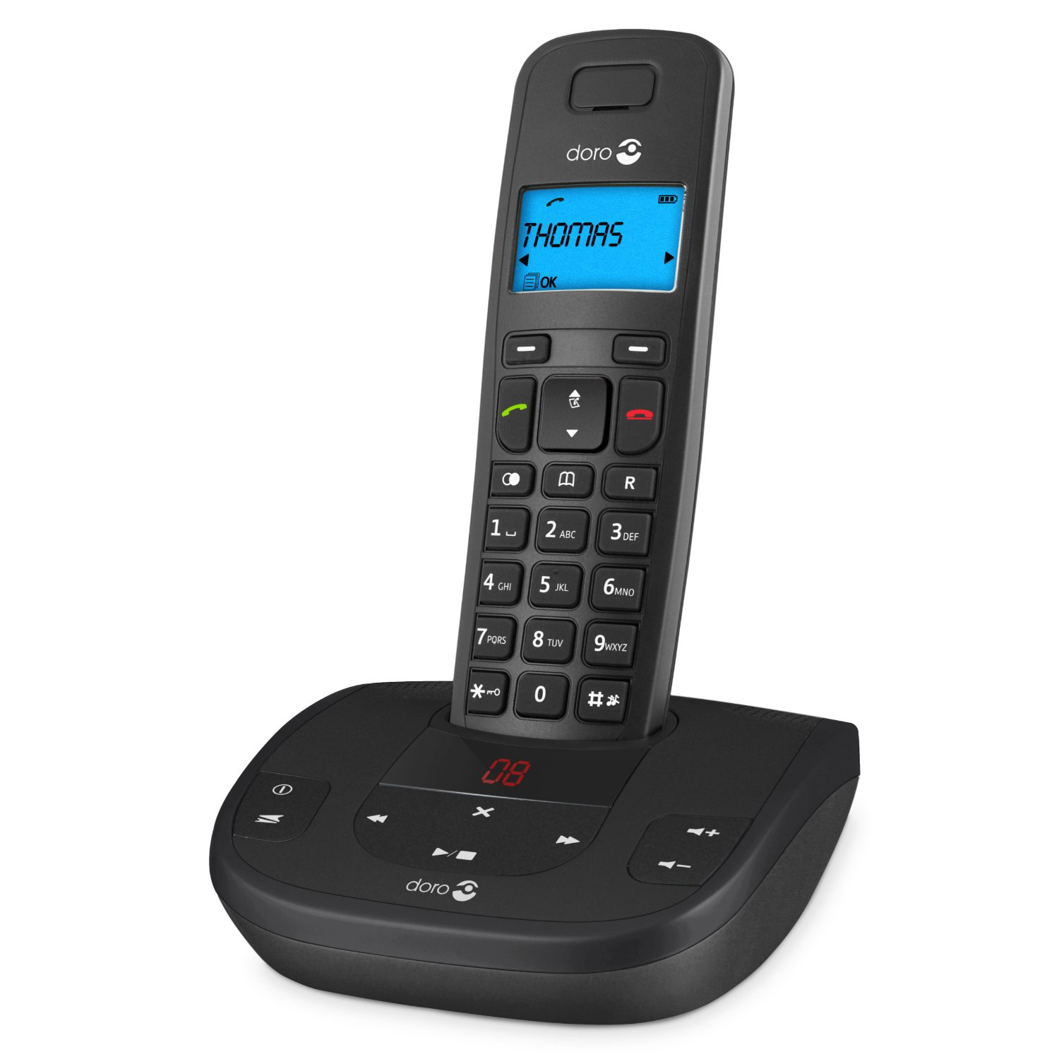 Doro Formula 5R Cordless Dect Phone with Answer Machine