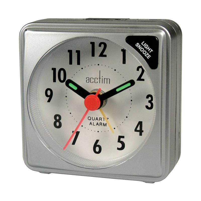 Wholesale Acctim Ingot Quartz Silver Clock 12578 CK Electricals Manchester UK