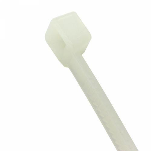 4.8mm x 200mm White Cable Ties PK100Pcs