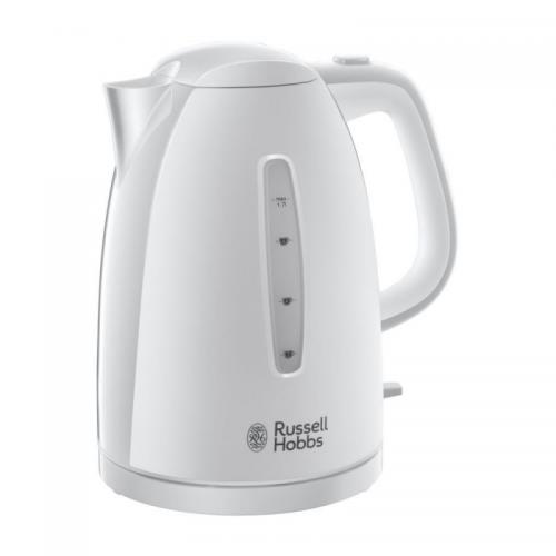 Russell Hobbs 1.7L White Textures Plastic Kettle 21270