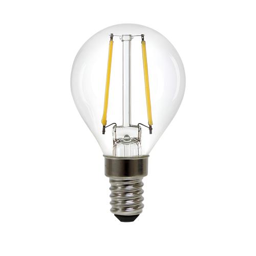 2w LED Filament SES Warm White Golf Bulb