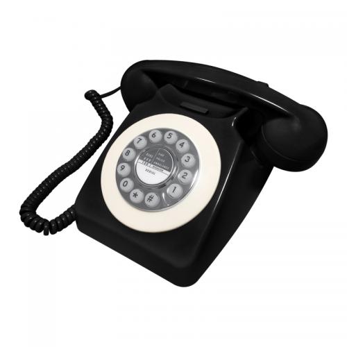 Benross Black Vintage Telephone 44520