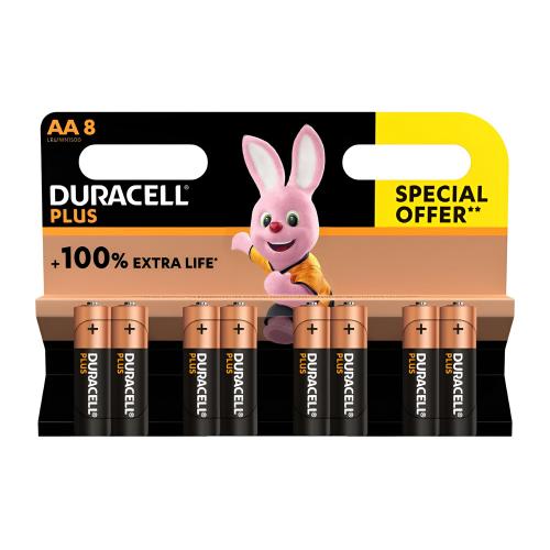 Duracell MN1500 8 Pack R6