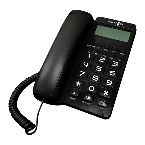 Power Plus Basic Corded Caller ID Phone 9162