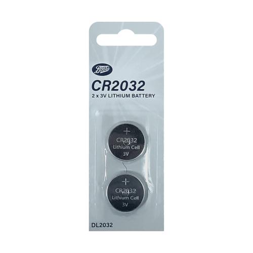 2pk Boots CR2032 Coin Battery