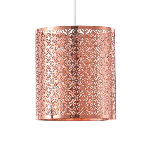 Rose Copper Vintage Pattern Ceiling Pendant