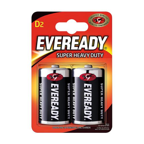 Eveready D Size 2 Pack