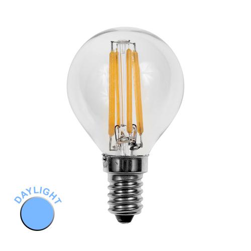 4w LED Filament SES Daylight Golf Bulb