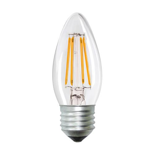 4w LED Filament ES Warm White Candle Bulb