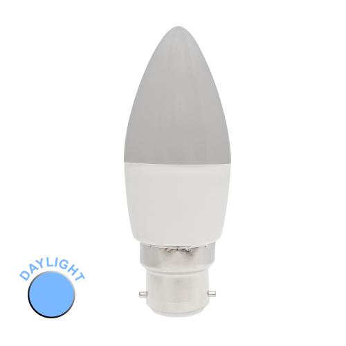4.5W BC Opal LED Daylight Candle Bulb