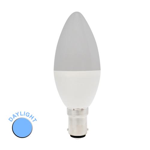 4.5W SBC Opal LED Daylight Candle Bulb