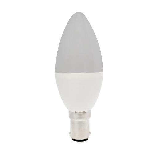 4.5W SBC Opal LED Warm White Candle Bulb