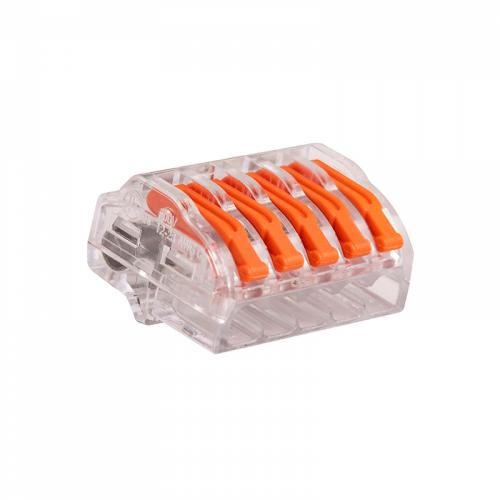 Q-Nect 5 Port Lever Wire Connector QL5322  *Min box QTY 30*