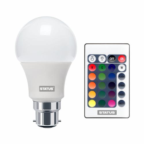 3w RGB LED Colour Changing Light Bulb