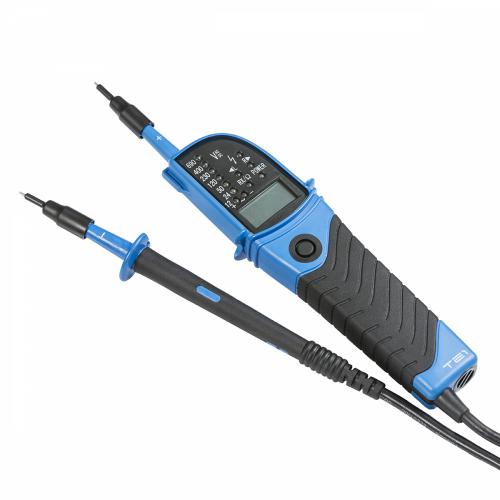 CAT III Voltage Tester with LED & LCD Display
