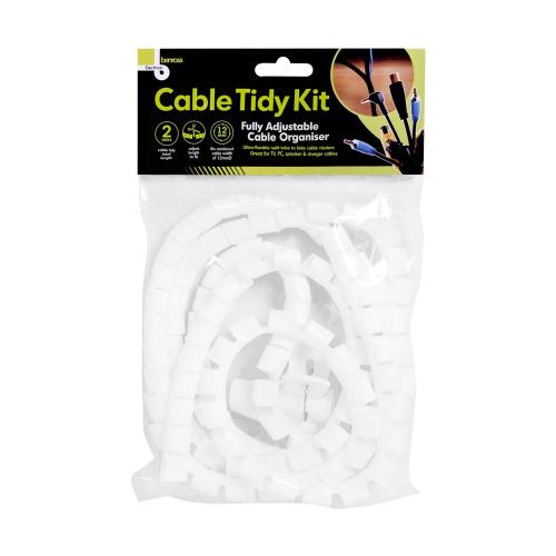 Cable Tidy Kit White