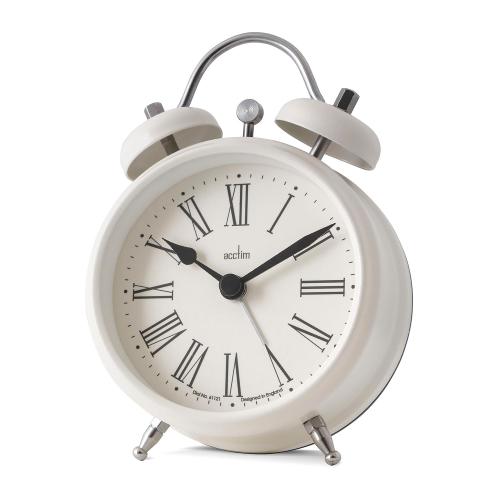 Acctim Shefford Alarm Clock Buttermilk 16382