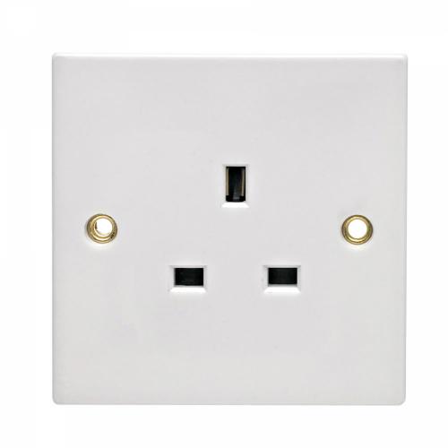 1 Gang 13A Unswitched Socket PREPACKED