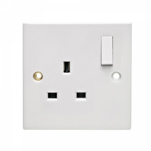 1 Gang 13A Switched Socket