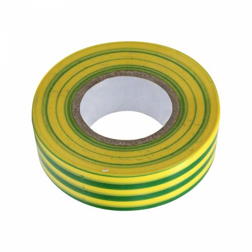 20m PVC Insulation Tape Earth 10Pk