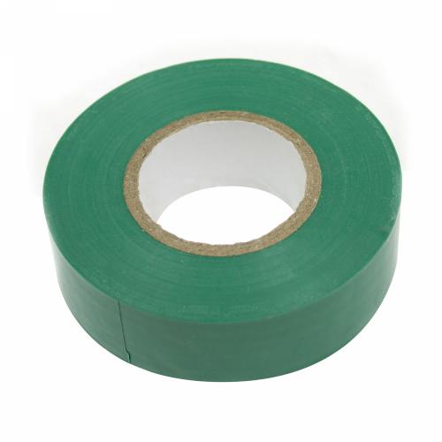 20m PVC Insulation Tape Green 10Pk