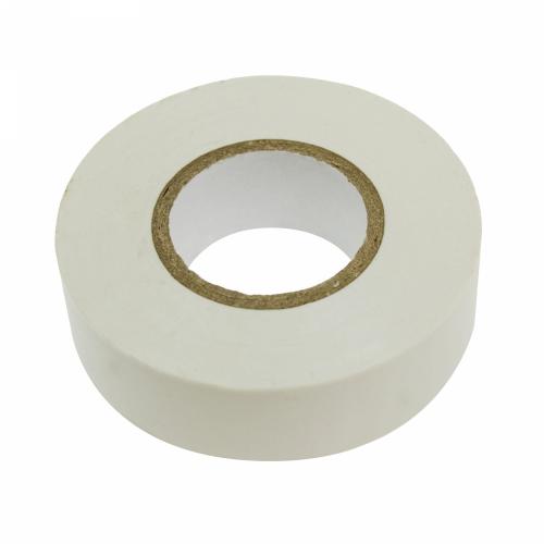 20m PVC Insulation Tape White 10Pk