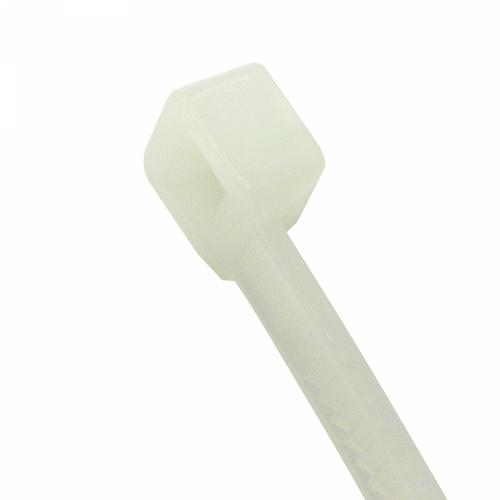 7.6mm x 370mm White Cable Ties PK100Pcs