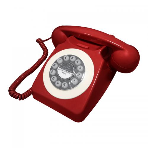 Benross Red Vintage Telephone 44510