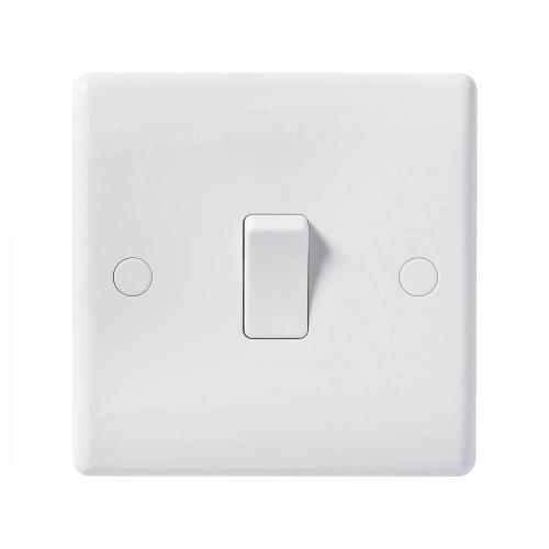 Nexus White Moulded 1 Gang 2 Way Switch