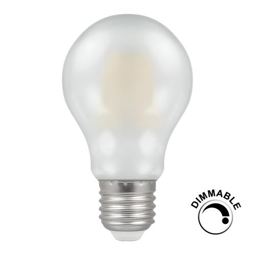 5w Dimmable LED Filament Pearl ES GLS Bulb Warm White 