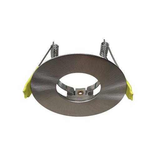 Integral Satin Steel Round Fire Rated MR11 Downlight