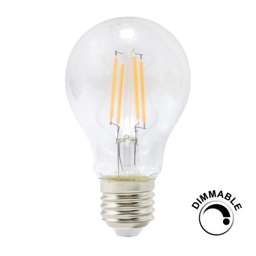 6w Dimmable LED Filament ES GLS Bulb Warm White