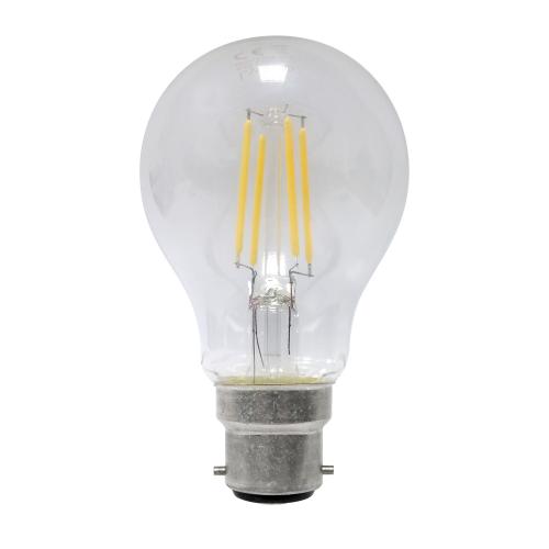 6.5w LED Filament BC GLS Bulb Warm White