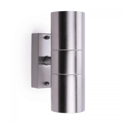 Up and Down Outdoor Wall Light Steel