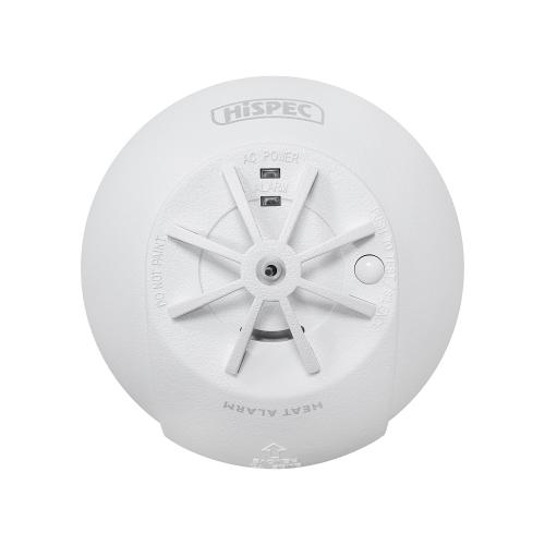 Mains Powered Heat Alarm with Battery Backup