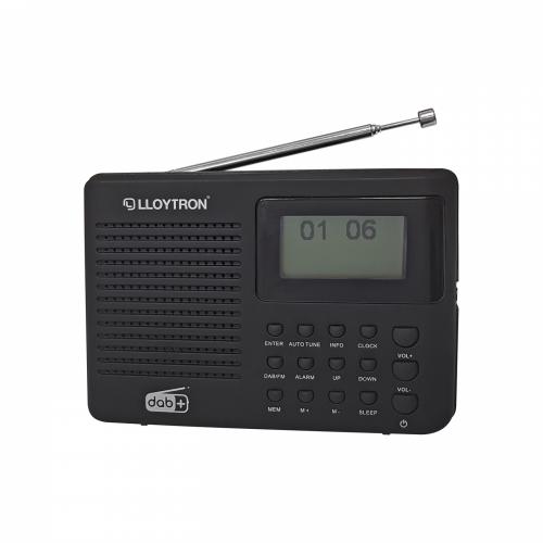 Lloytron DAB+ & FM Portable Radio N5201BK
