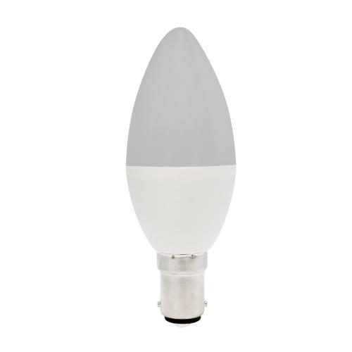 4.5W SBC Opal LED Warm White Candle Bulb