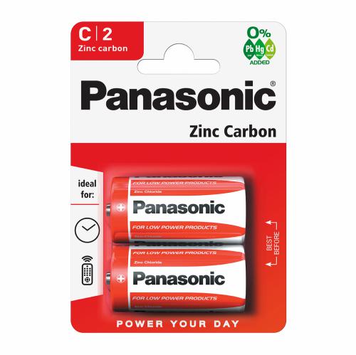Panasonic C Size 2 Pack
