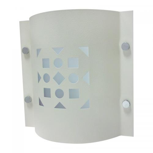 Mosaic Square Paintable Wall Light