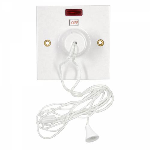 45A Shower Pull Switch PREPACKED
